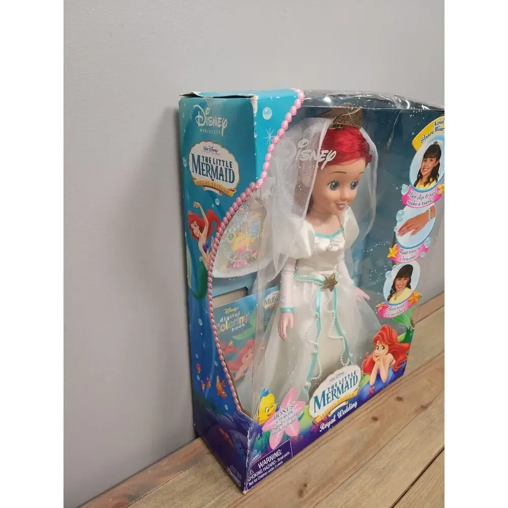 Disney The Little Mermaid Ariel Bride Royal Wedding Doll Special Edition 2006